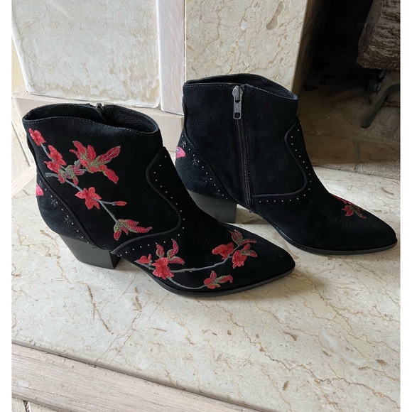 NWOT ASH Heidi embroidered ankle boot - Picture 11 of 15